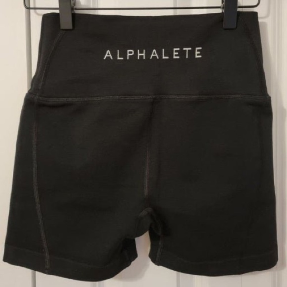 Alphalete Black Revival Shorts. Size XSmall